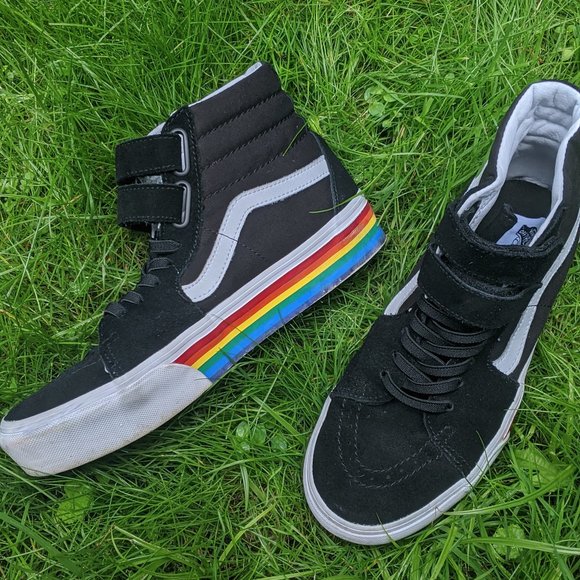 pride vans high tops